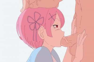 Finishing on Ram's tummy