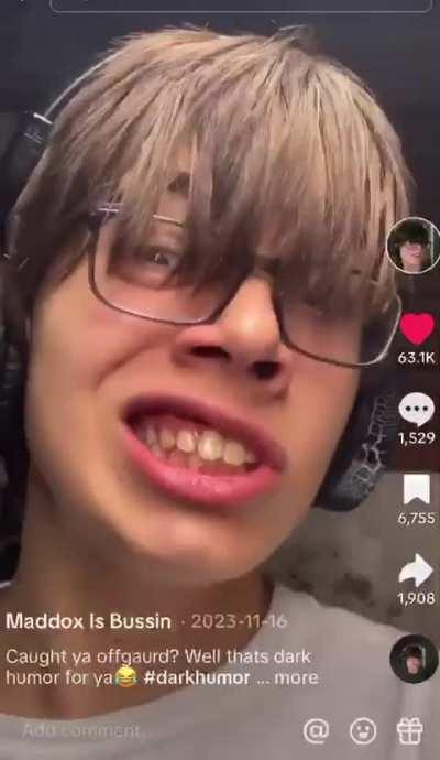 Yuor dark humor is: damn jesus 