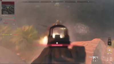 First time playing a shooter type game other than Fortnite back in 2018