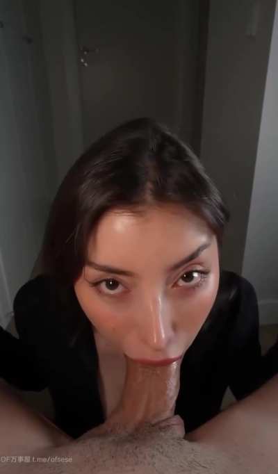 I make him cum.   In me.  And swallow his essence.