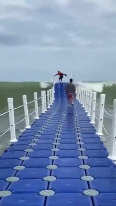 Flexible Bridge. Useful for crossing continents.