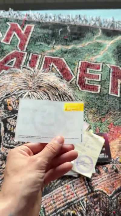 Do you save your concert ticket's copy?