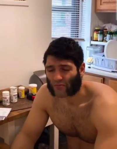 What's up with your face?