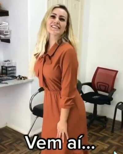 Andressa Urach voltando ao Miss Bumbum