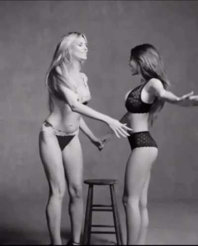 Heidi Klum and Leni Klum