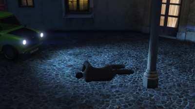 Mr Bean's intro but he's dead