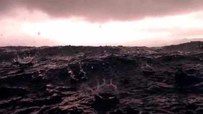 The abyss on a rainy day 