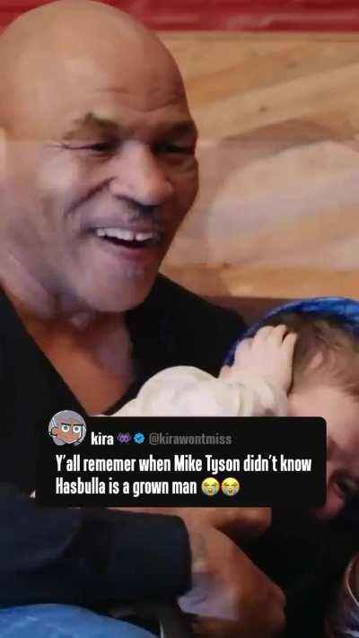 Mike Tyson played with Hasbulla thinking he was a kid