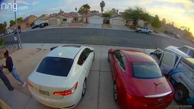 Leaky propane tank in vehicle + vehicle's ignition system