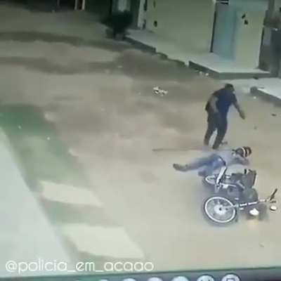 Dude was ready for them