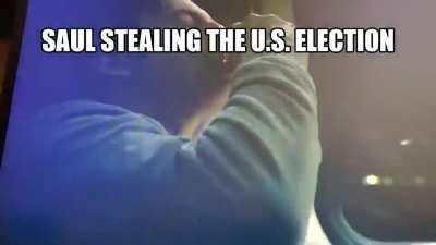 Last minute saul landlslide