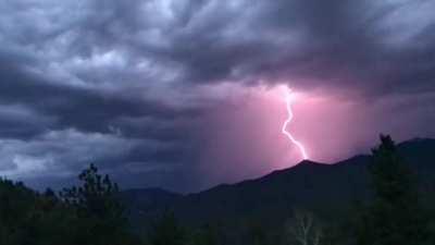 Who else saw the lightshow?