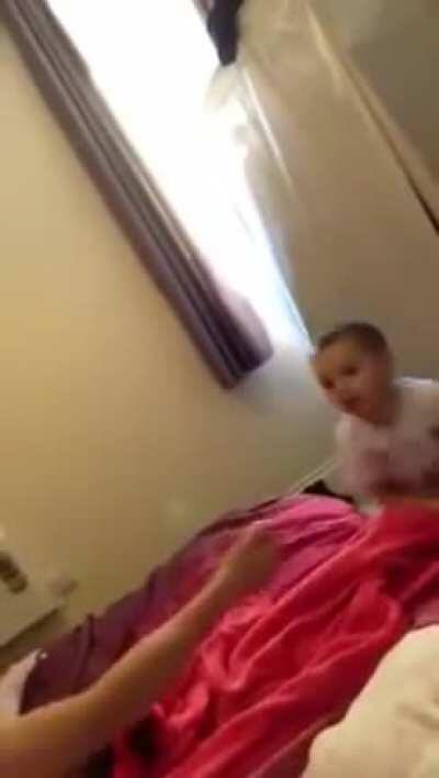 letting your young kid play with your dildo (lightsaber noises)