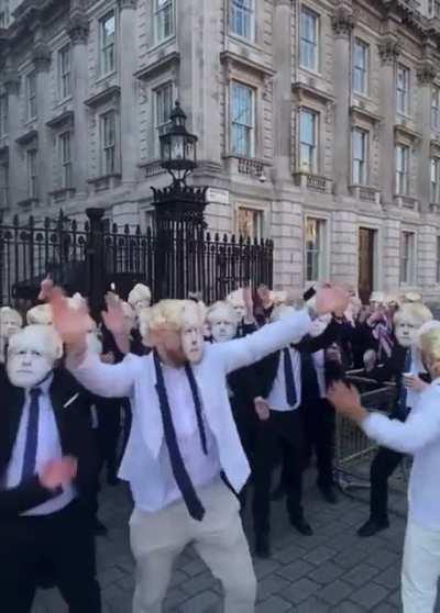 Celebrating the one thing our PM is good at