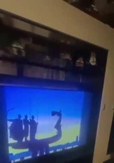 Russian state television channels hacked to play the Ukraine National Anthem