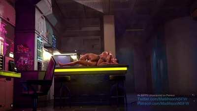 Judy and V (Madihson) [Cyberpunk 2077]