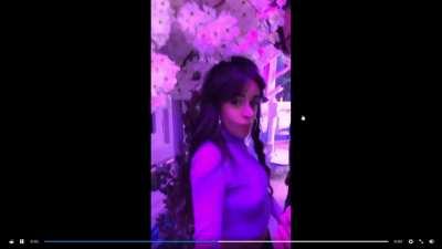 Camila Cabello Braless Shake