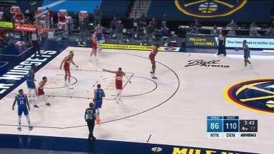 [Highlight] Quickley hits a deep three over Bol Bol