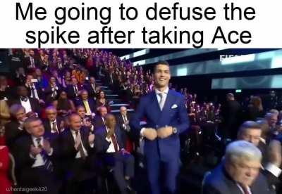 happened on my first ace