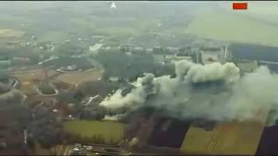 Video of today’s Storm Shadow strike on russian target in the Kursk region of Russia. (Possibly underground bunkers) This is the first time when Storm Shadow missiles were used to target Russian territory