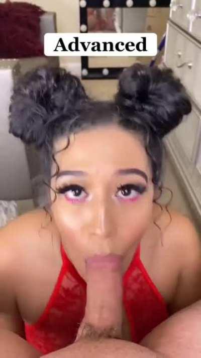 Can I practice my blowjob skills on you instead?