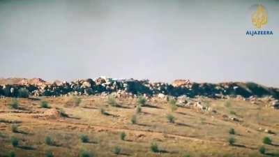 ISIS fighters have a CQC against the SDF. Aleppo, 2016/11/1