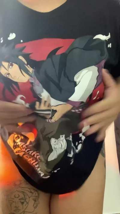 Do you want to watch Naruto with an 18 yo before you creampie me?