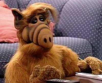 “I’m Just An Alien” (footage from alternate universe ALF)