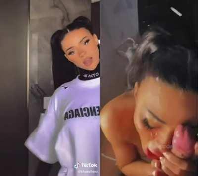 From Tiktok to Sucking Cock 😈