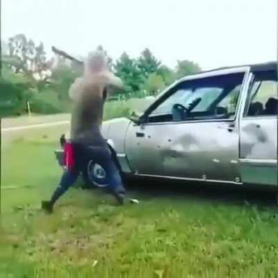 YoU WoULdn'T FigHt a CAr?
