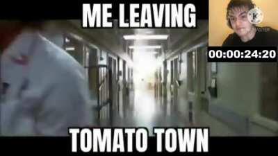 Wipeng out tomat town spedrun (epic penis monent)