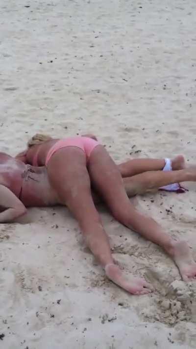 He put a crab in her bikini