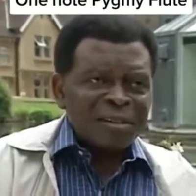 Making music with a flute that makes one note