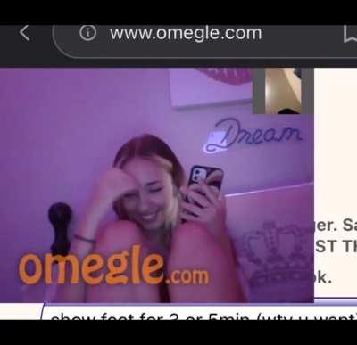 Add my telegram📲 ~OmegleFeet4 for Omegle content and more😊 My telegram is~OmegleFeet4