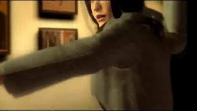 Kiryu tiger drops a woman