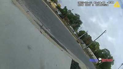 Police officer mistakes random noise as gunshot and opens fire on unarmed handcuffed person inside his police vehicle