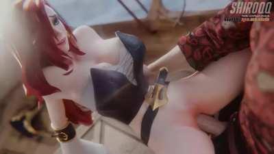Miss Fortune sex on the boat (Sound) (Shir0qq, Audiodude)