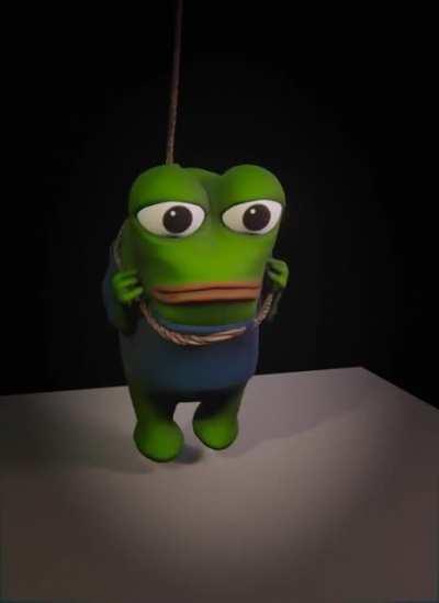 Pepe realises that Biden and Trump are the only two options.