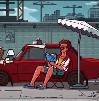 Me and my Lada, an animation