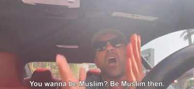 Man uses colourful language against Iranian regime for enforcing it on people and killing them. (taken from r/NewIran)