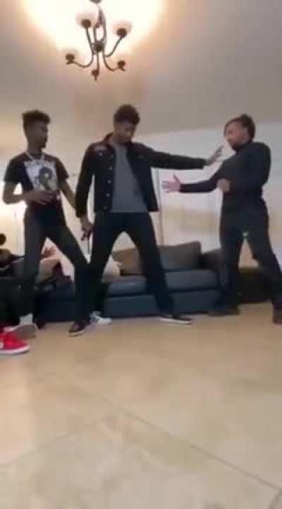 This guy didn't wash his hands so this happened