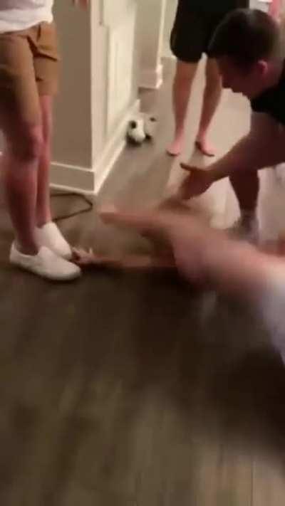 WCGW Trying to do the Dirty Dancing lift.