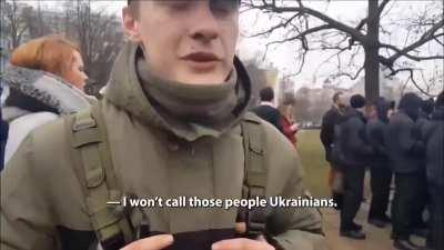 Ukrainian Soldier has an interesting interview 