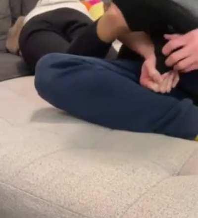 Asked Girl in my Class to Tickle her Feet for $50!