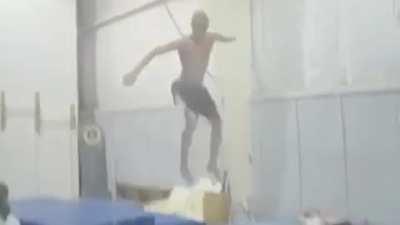 Trampoline scorpion