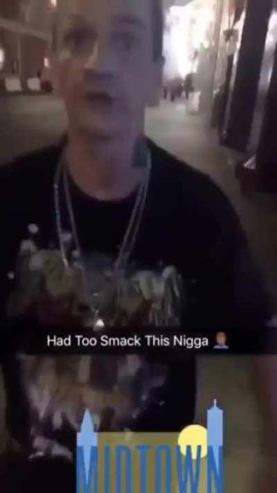 Guy is racist and wins a prize