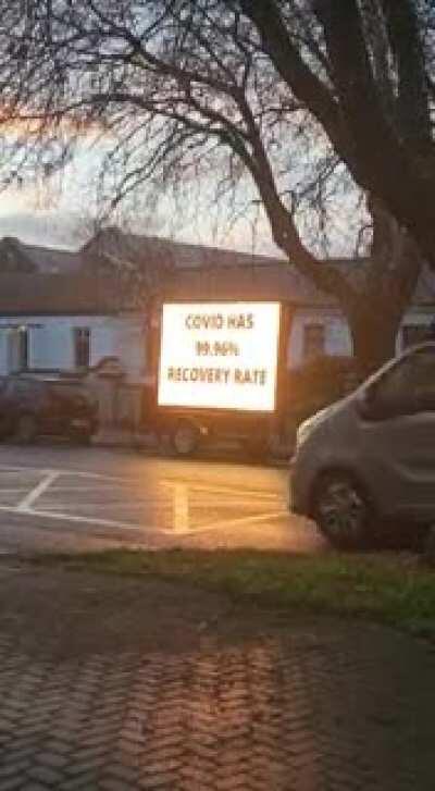 Outside a GP in Blanchardstown this morning