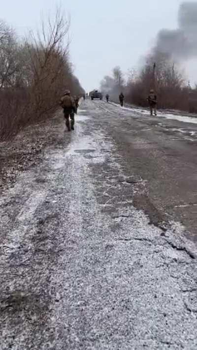 Ukrainian Mechanized Combat Patrol, undisclosed data or location.