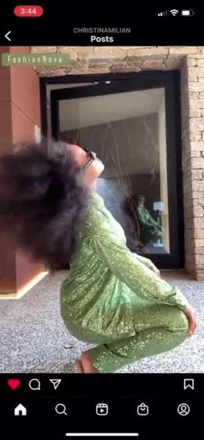 So that’s definitely her nipple