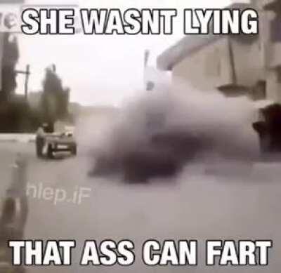 Fart haha funny